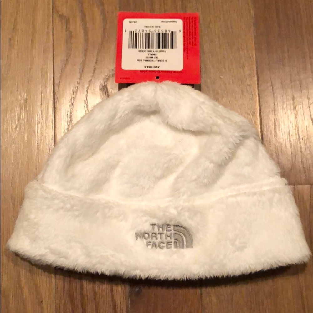 Girls the north face beanie